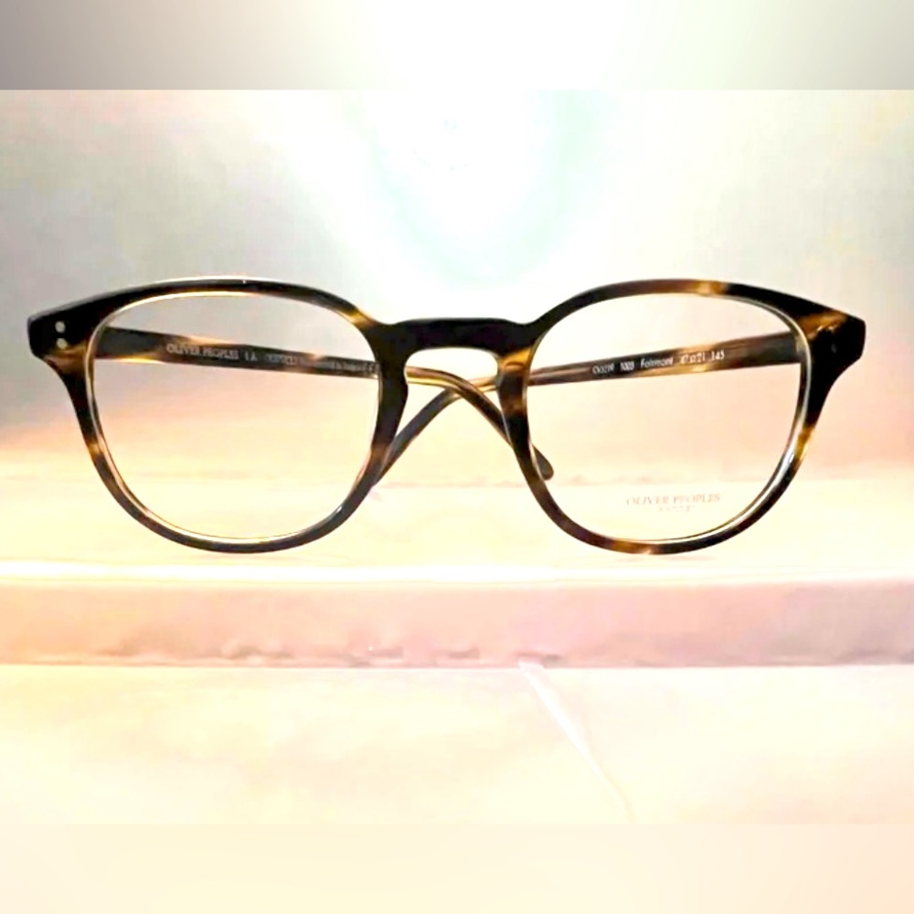 NEW- Oliver People Fairmont OV5219-1003 CocoBolo Eyeglass Frame